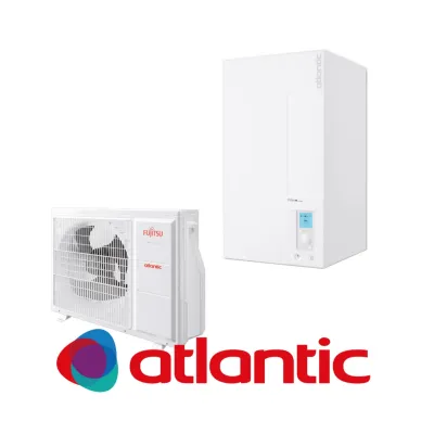 Installation de pompe à chaleur air/eau Atlantic Alféa Extensa AI 10 R32