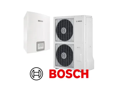 Installation de pompe à chaleur air/eau Bosch Compress CS3400iAWS 12 OR-S 12kW