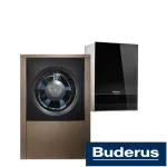 Installation de Pompe à chaleur chauffage seul split BUDERUS Logatherm WLW196i-8 AR E