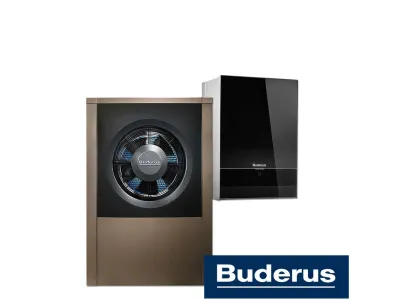 Installation de Pompe à chaleur chauffage seul split BUDERUS Logatherm WLW196i-6 AR E