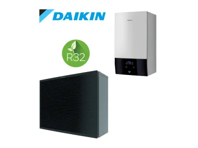  Installation de Pompe à chaleur  (PAC ) Air/Eau Daikin Altherma 3 H HTEPRA14DV37-ETBH16E6V7 Taille 14