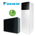  Installation de Pompe à chaleur  (PAC ) Air/Eau Daikin Altherma 3 H MT  EPRA10EV3-ETVH12S 18E6V 180 L 65°C