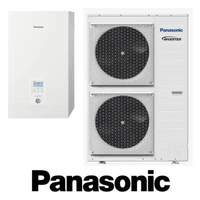 Installation de Pompe à chaleur PAC Aérothermie Panasonic Aquarea T-CAP 12kW