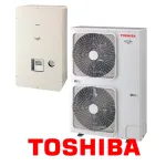 Installation de Pompe à chaleur TOSHIBA ESTIA 7,51kw HWS-805H-E - HWS-805XWHT6-E