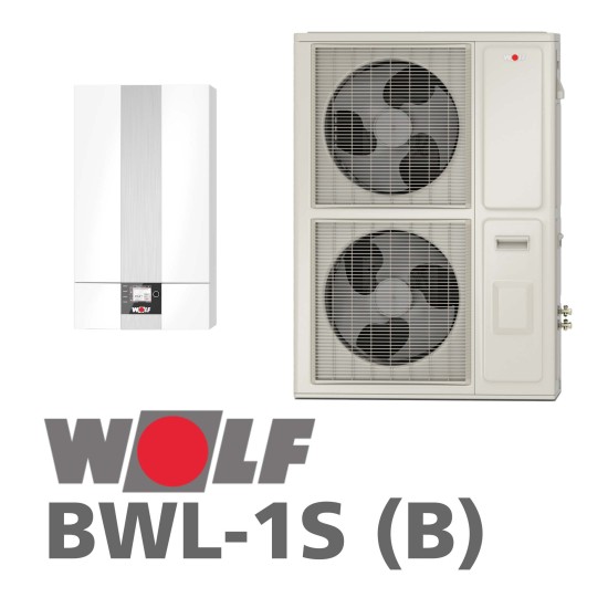 Installation de Pompe à chaleur PAC Air/Eau WOLF BWL-1S(B)-10/230