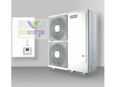 Pompe à chaleur chauffage seul split HITACHI S80-6 16kW